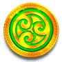 Green Lucky Coin
